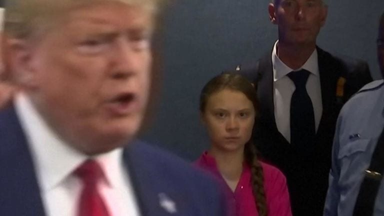 Greta Thunberg Trump