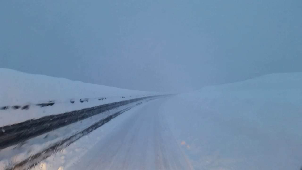 Meteo di un vero Inverno: neve dopo traforo del Gran Sasso d’Italia