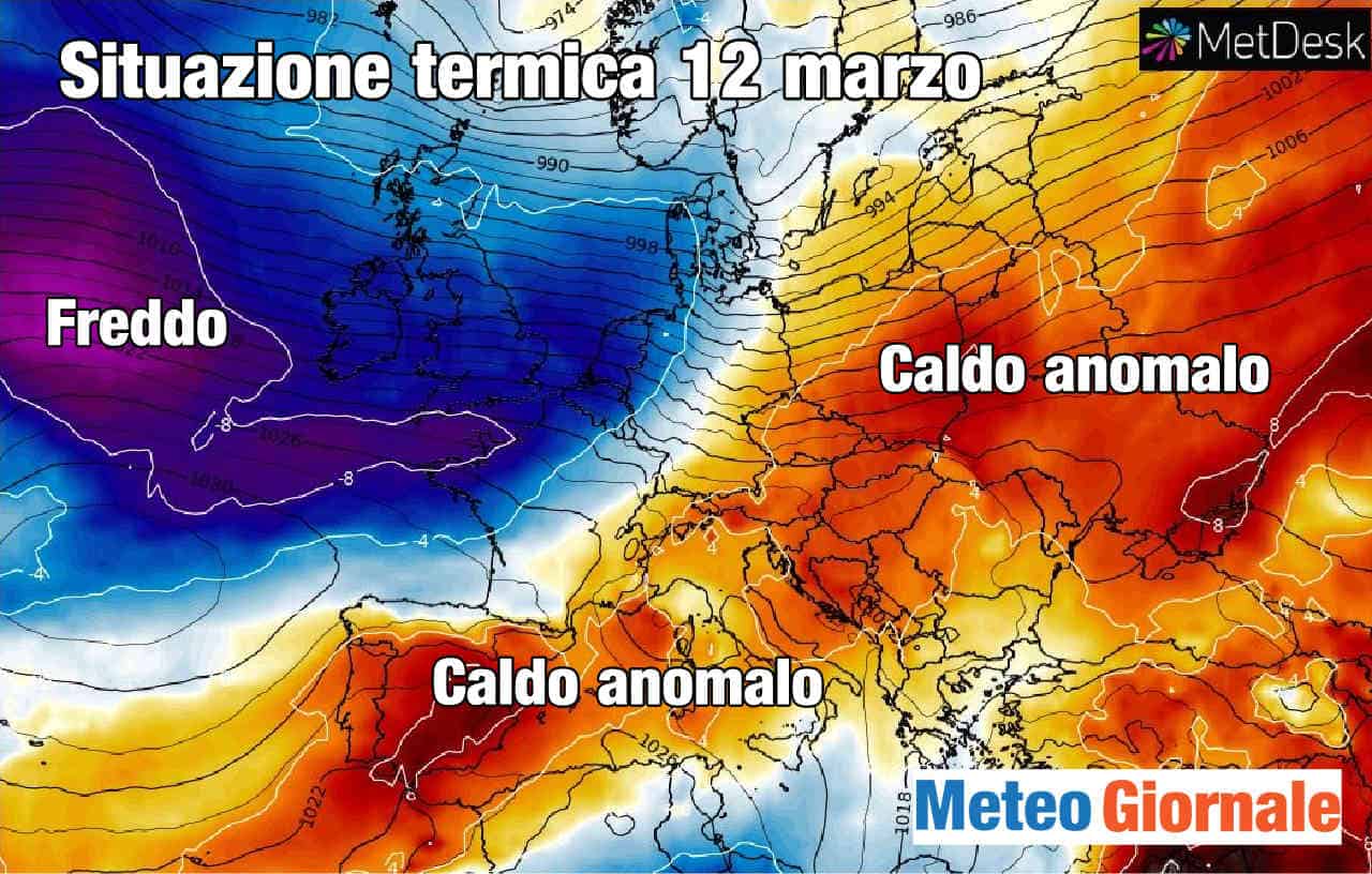 Le FOLLIE di marzo: dal FREDDO al TEPORE in pochi giorni