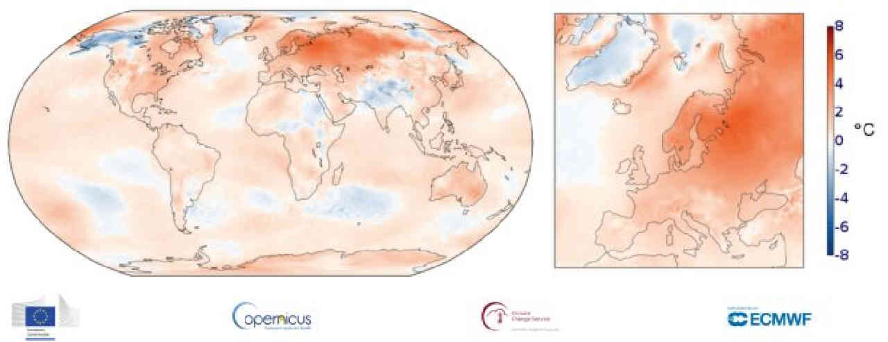 Europa, la conferma: è stato l’Inverno più CALDO di sempre