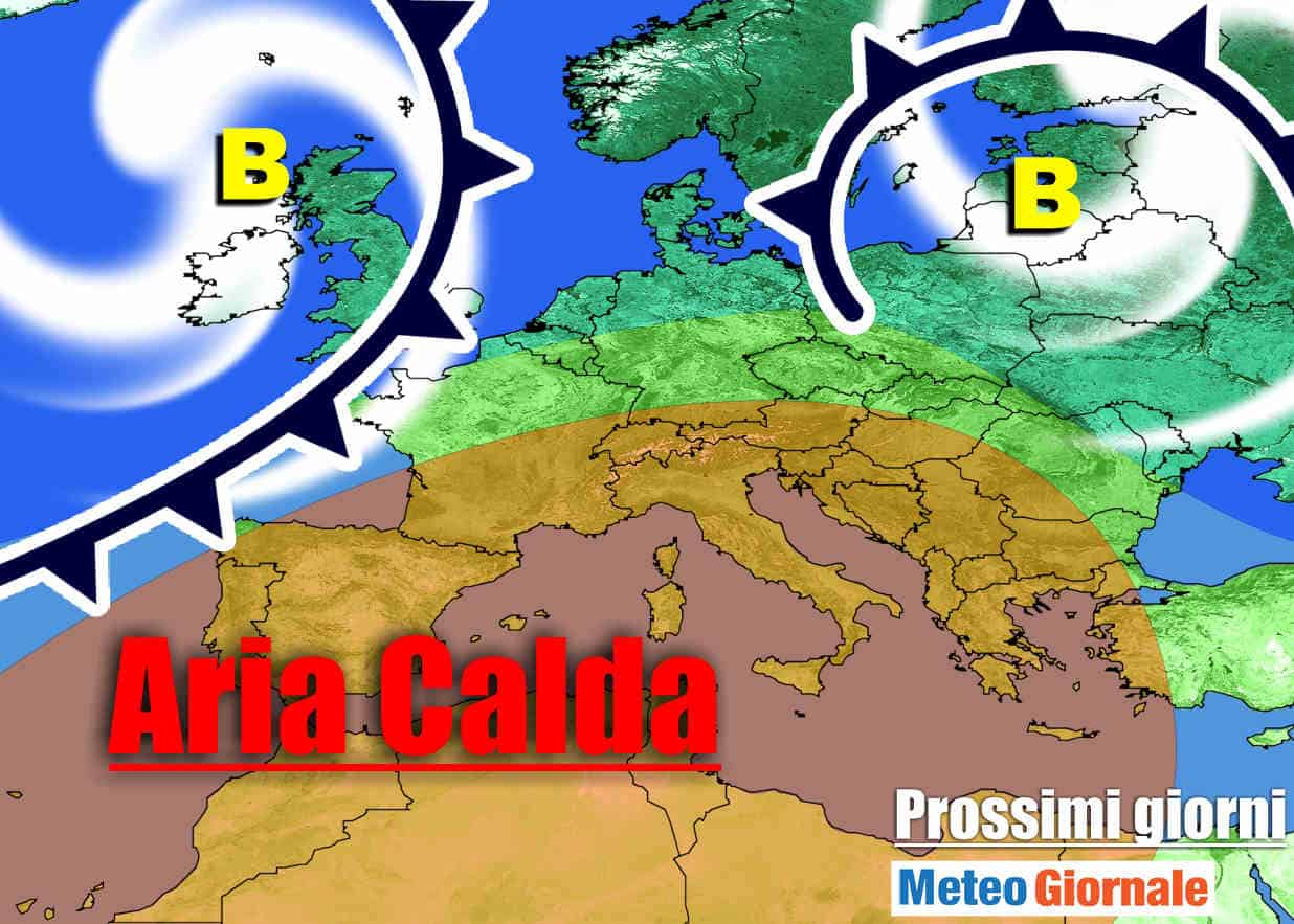 Meteo Italia: ANTICICLONE in rinforzo, ma primi cenni di cambiamento