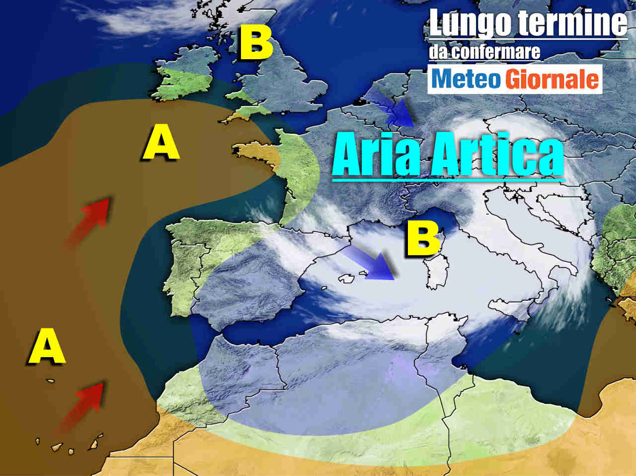 Meteo Italia sino al 16 marzo, FREDDO poi MITE e ancora FREDDO