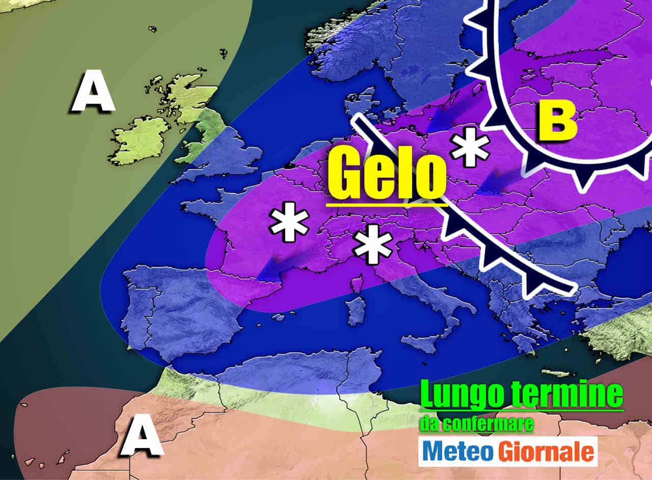 Meteo Italia sino al 25 marzo, ondata di FREDDO e NEVE più probabile