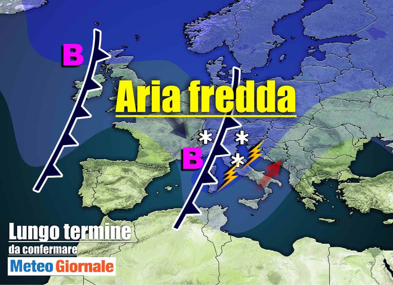 Meteo Italia sino all’8 aprile, tra TEMPORALI e FREDDO improvvisi