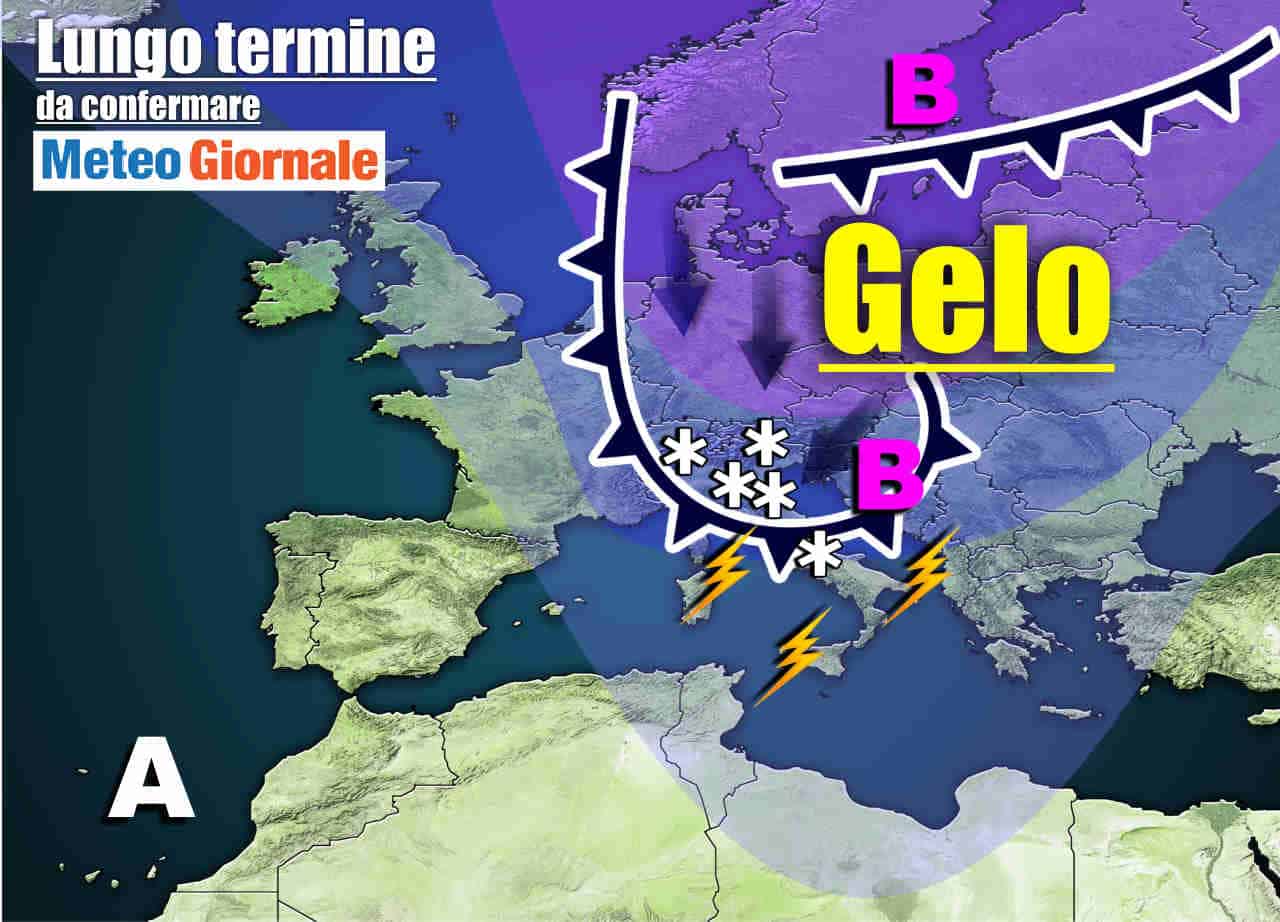Meteo Italia sino al 7 aprile, parecchio FREDDO, rischio NEVE pianura