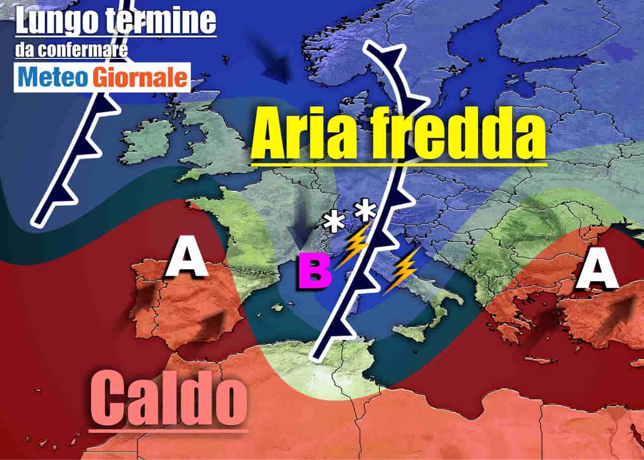 Meteo Lungo Termine tra FORTI TEMPORALI e primo CALDO