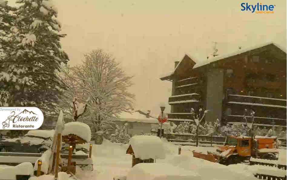 NEVE fortissima in atto e nelle prossime ore, meteo avverso