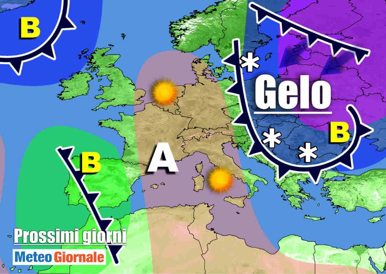 Meteo Italia: dal weekend peggiora, ritorno dell’inverno con FREDDO e NEVE