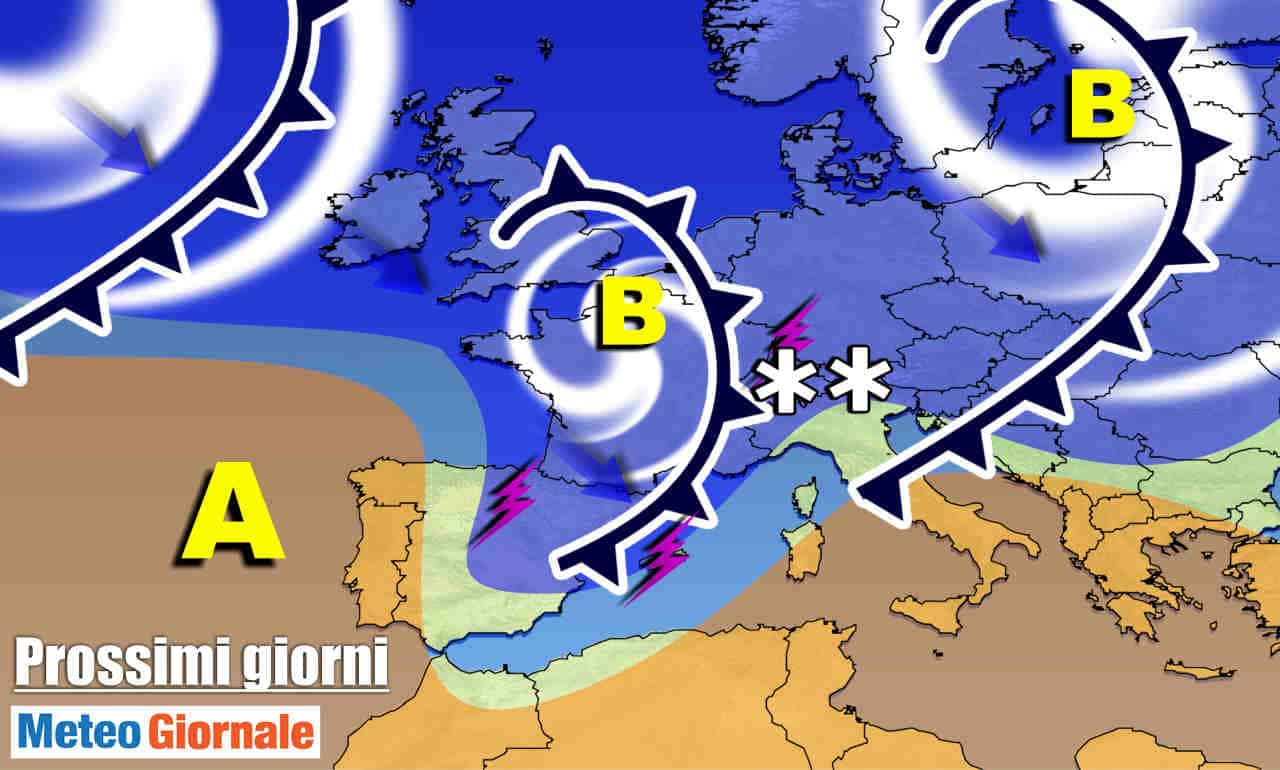Meteo Italia: Weekend discreto. Settimana con novità rilevanti