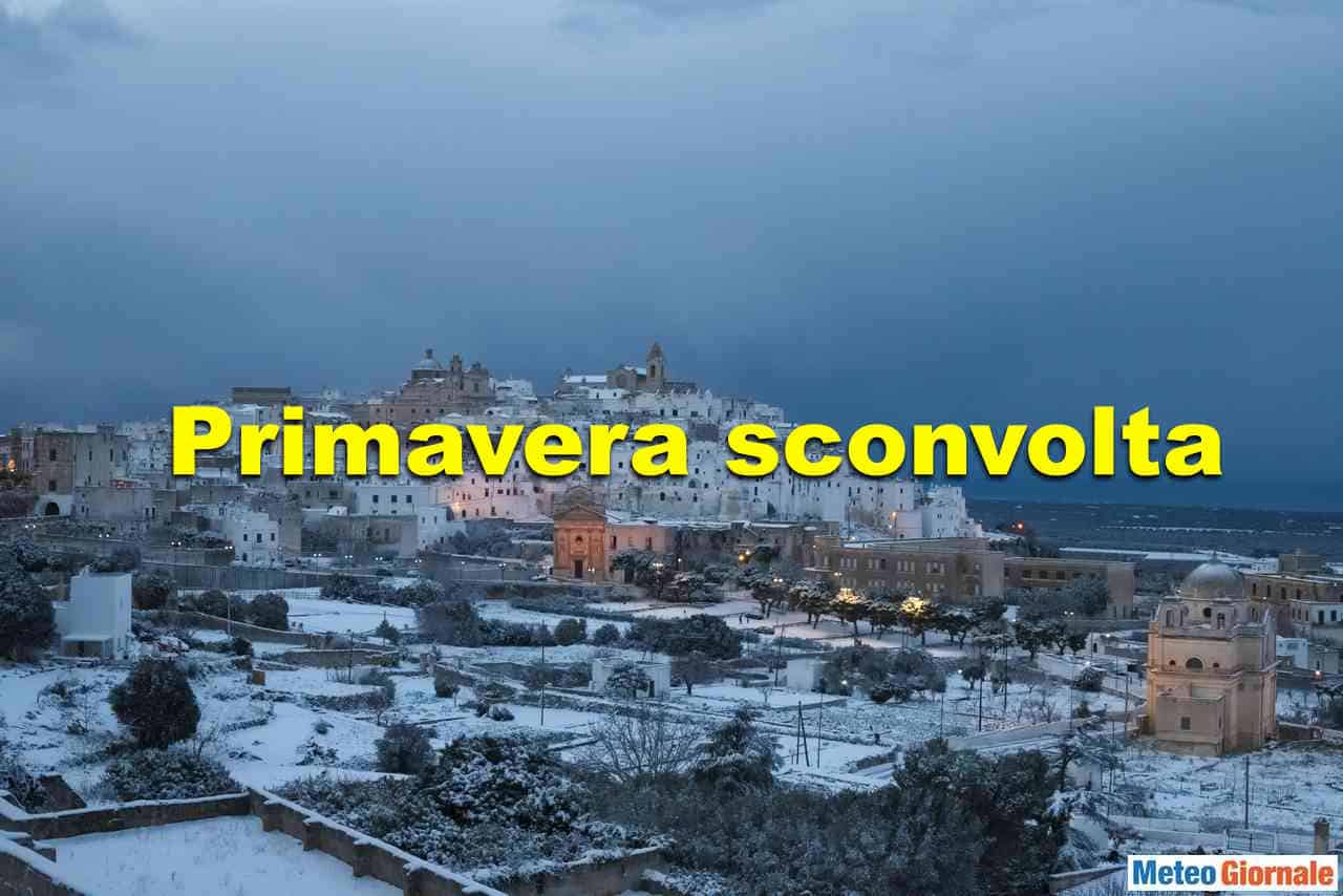 METEO Primavera, sconvolto dal Vortice Polare