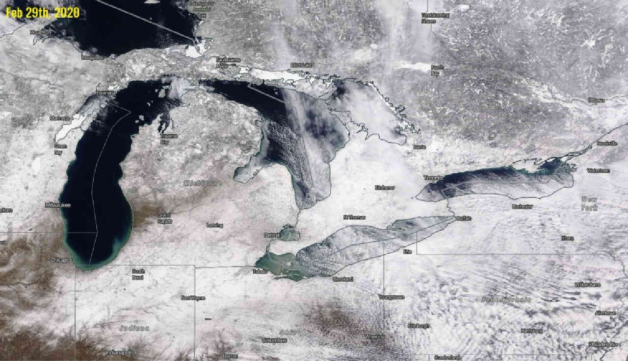 TEMPESTA incredibile con “effetto lago”: 120 cm di neve in poche ore!