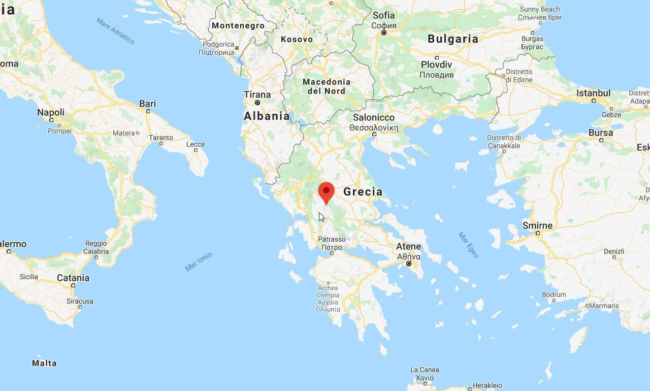 Grecia, paesaggi fiabeschi sotto la neve d’Aprile. Video meteo