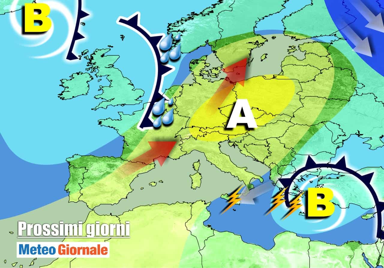 Meteo sino all’11 aprile: Super ANTICICLONE di Primavera inoltrata… ma