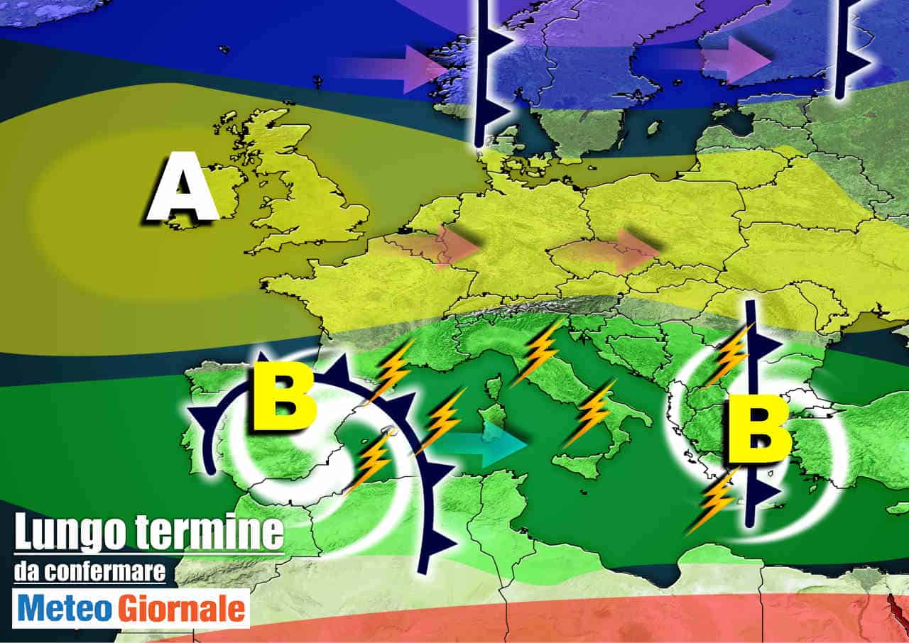 Meteo Italia sino al 12 aprile, a Pasqua ANTICICLONE con incognita TEMPORALI