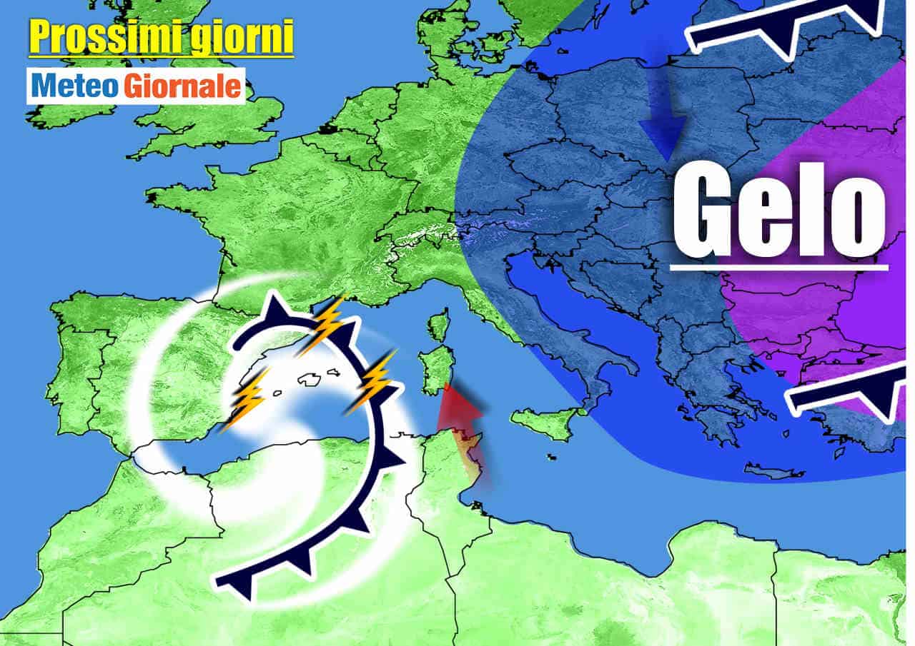 Meteo Italia: STOP INVERNO. Da giovedì insidioso VORTICE, ecco gli effetti