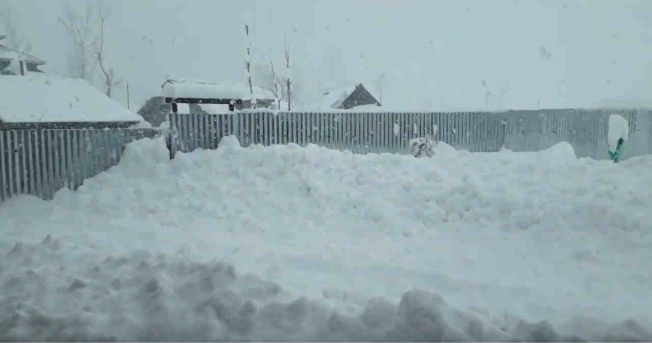 Rilassiamoci con una super nevicata di aprile