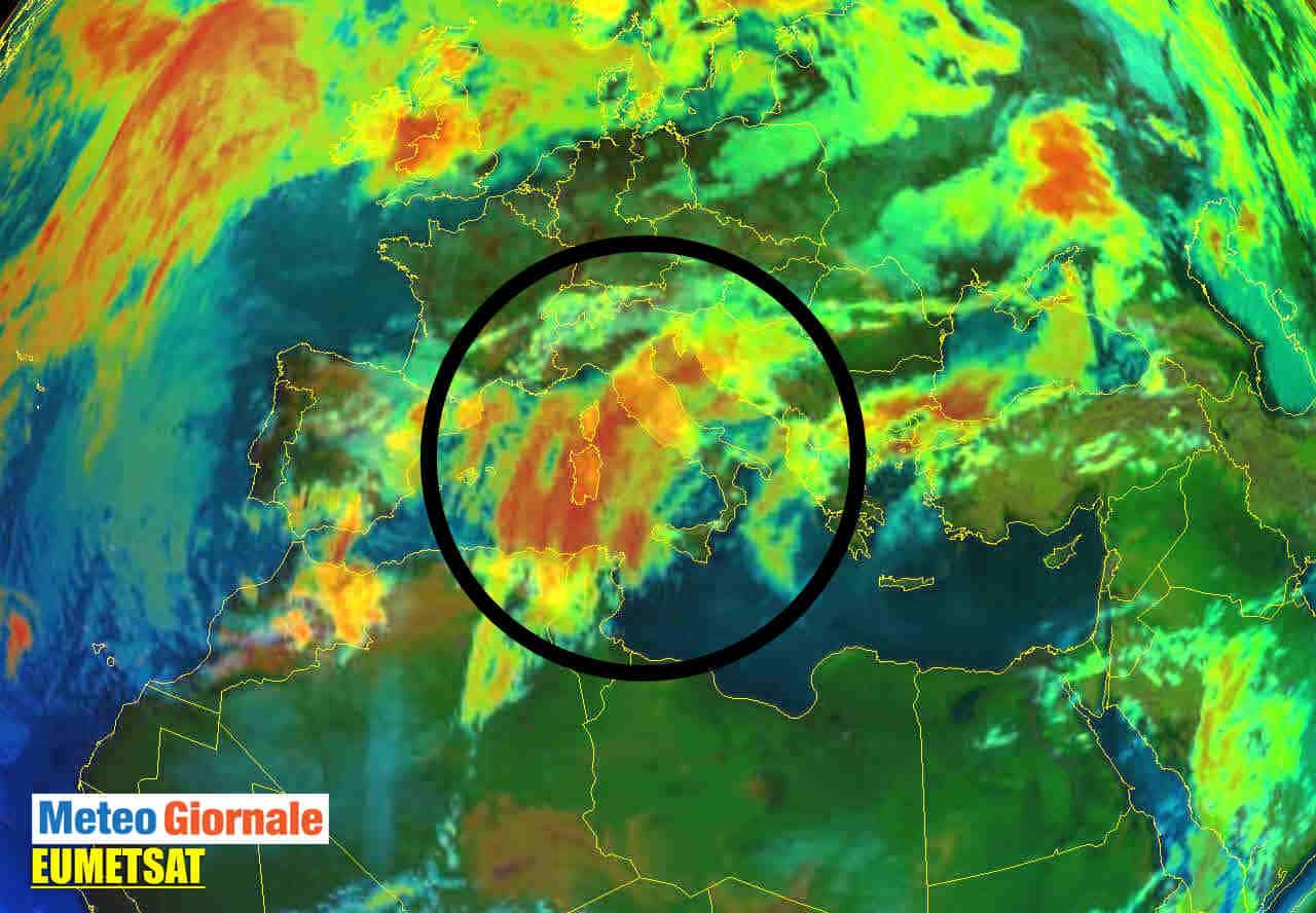 focus meteo italia meteosat