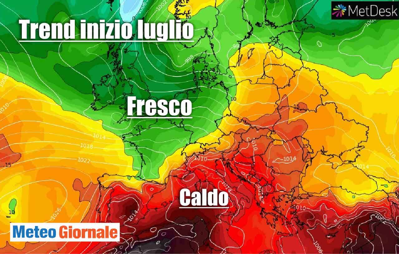 Inizio Luglio davvero ROVENTE, i 40 gradi anche in città capoluogo