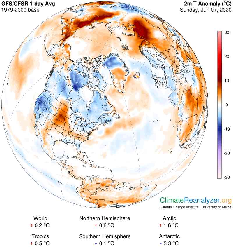 anomalia temperatura a 2 metri