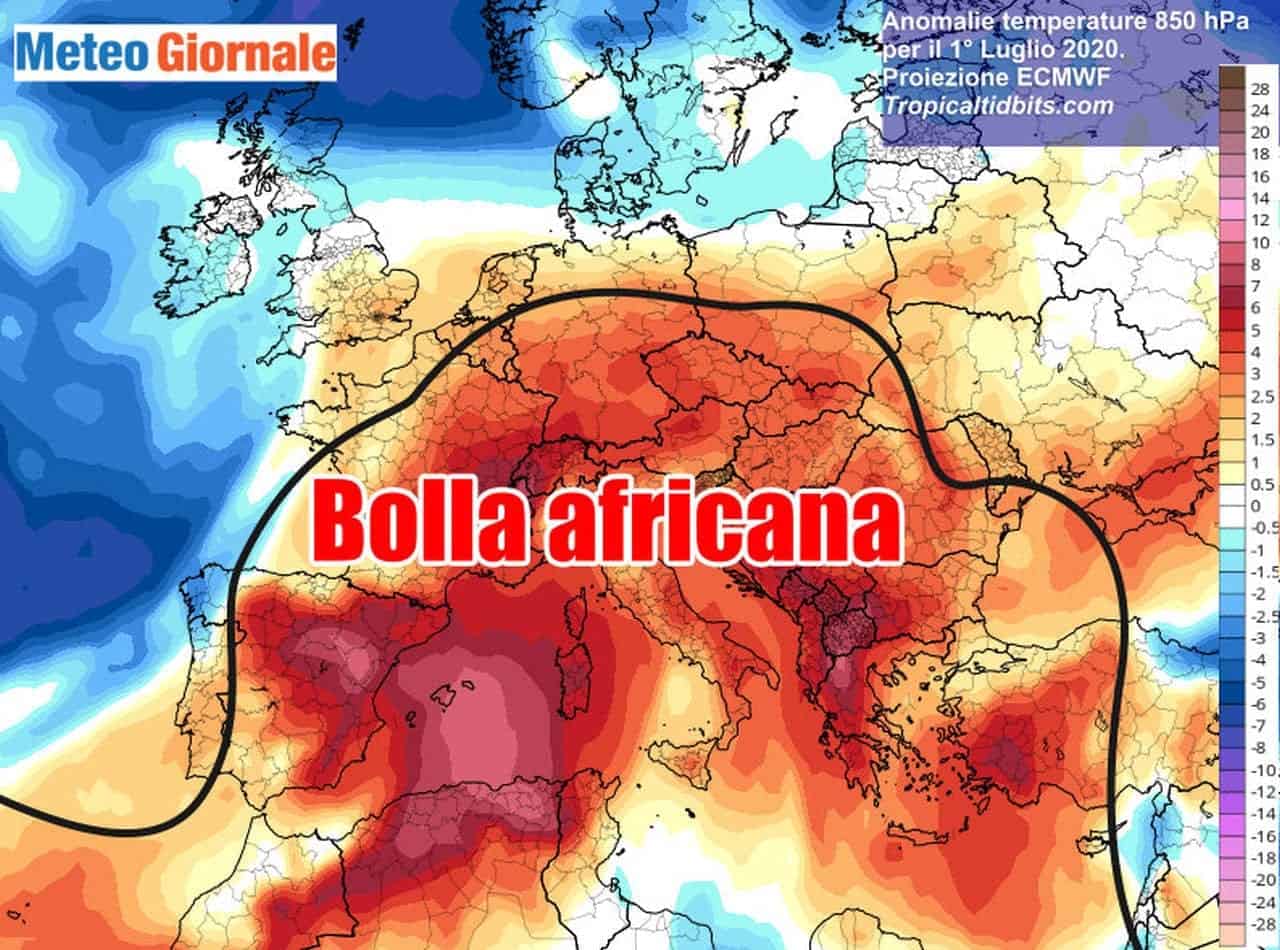 Fiammata africana arroventa l’Italia: le ultime sulla durata del caldo