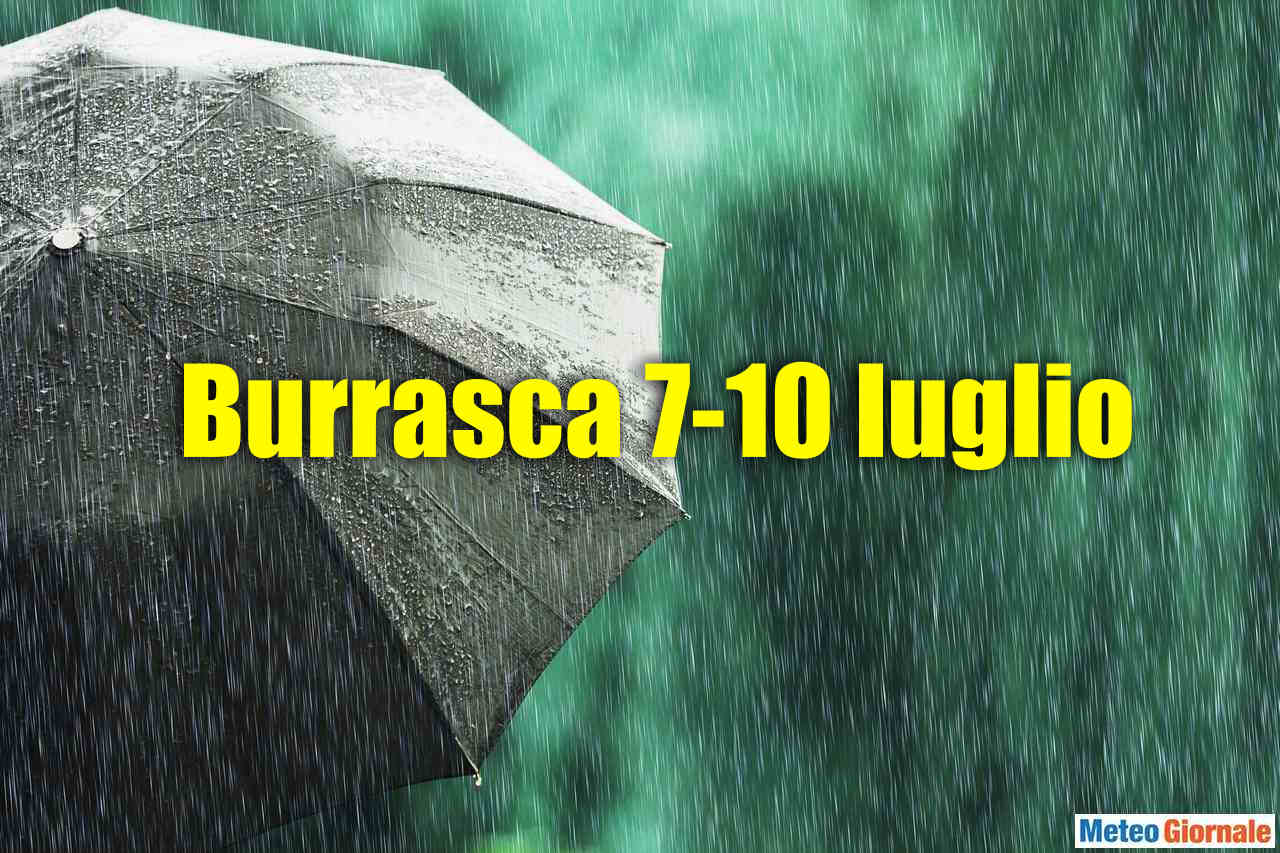 ESTATE: rischio CRISI meteo molto presto. Burrascosi temporali