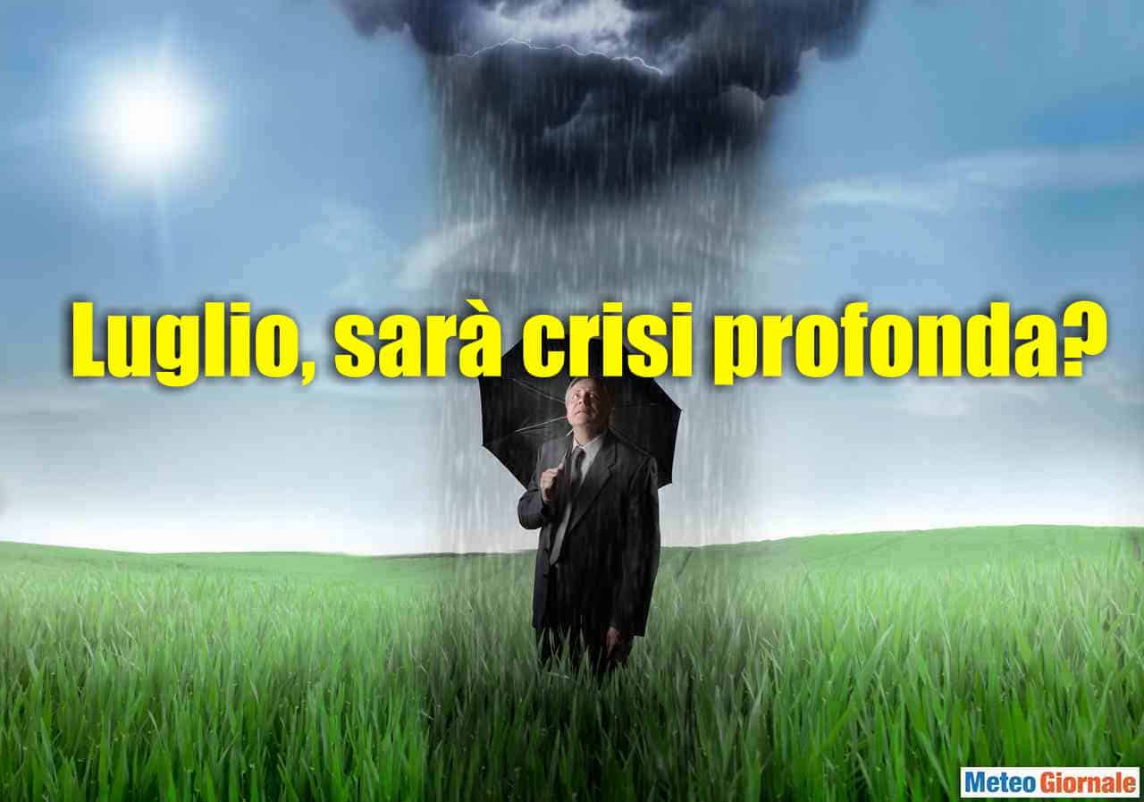 Subito CRISI D’ESTATE: c’è da preoccuparsi? Fine Estate????