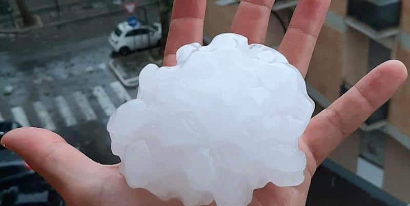 Pescara, grandine devastante è di casa. Meteo estremo d’Abruzzo