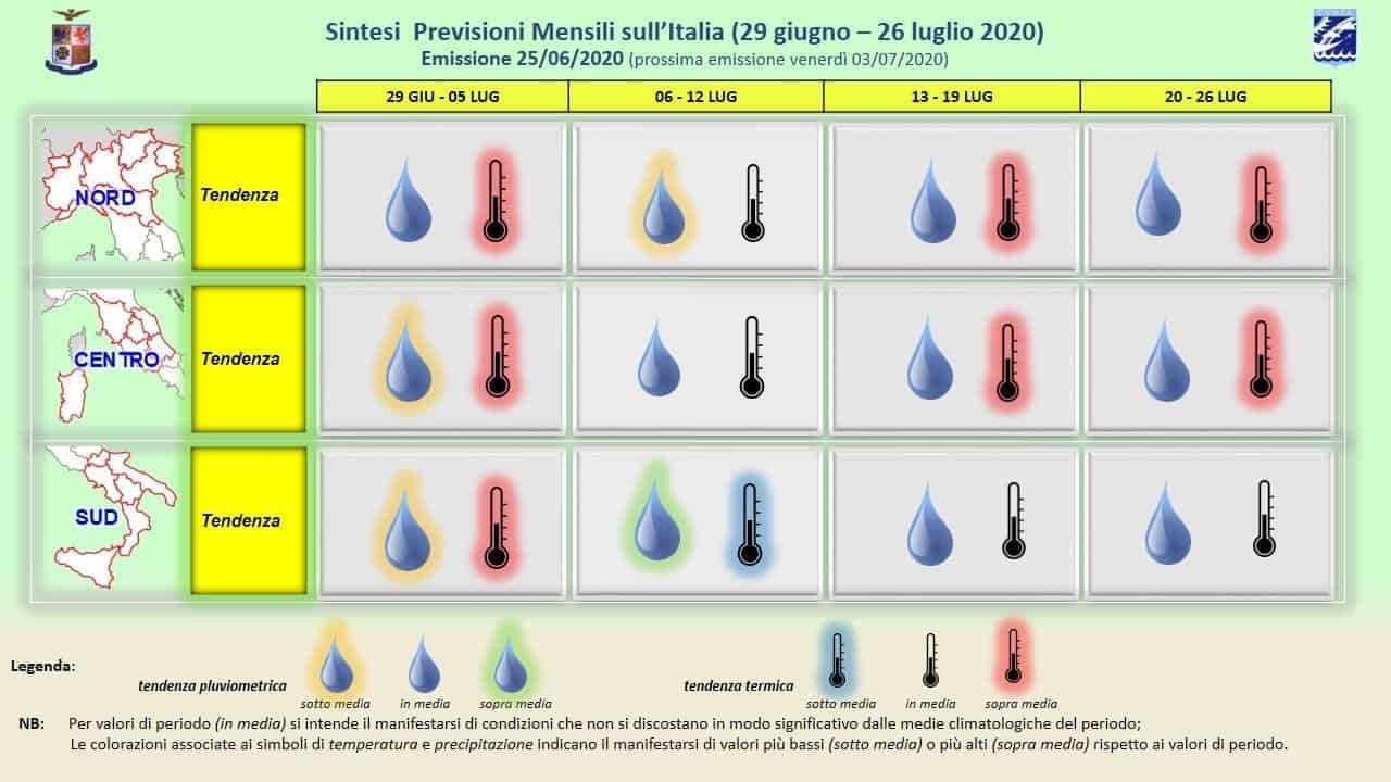meteo aeronautica con importanti anomalie