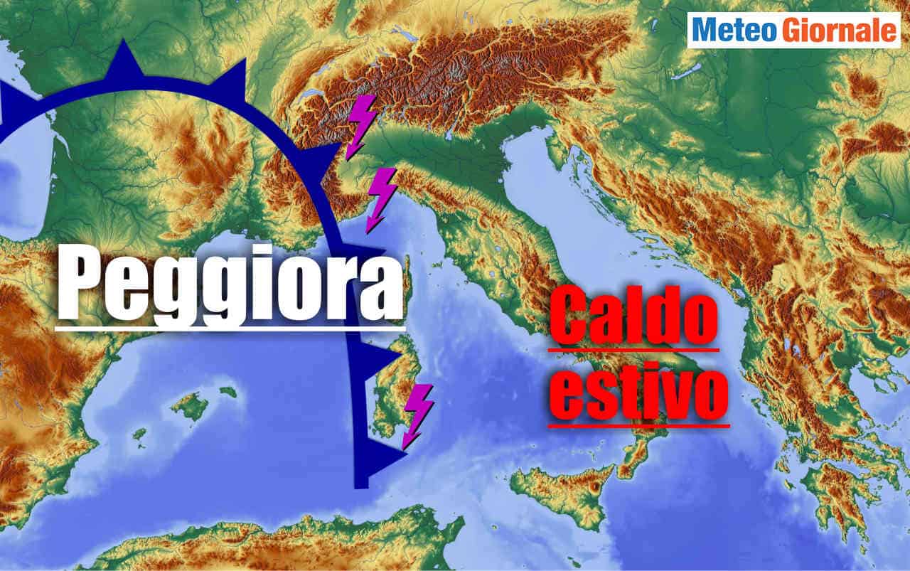 Ciclone, inizia a peggiorare in Italia. Accentuazione del meteo estremo