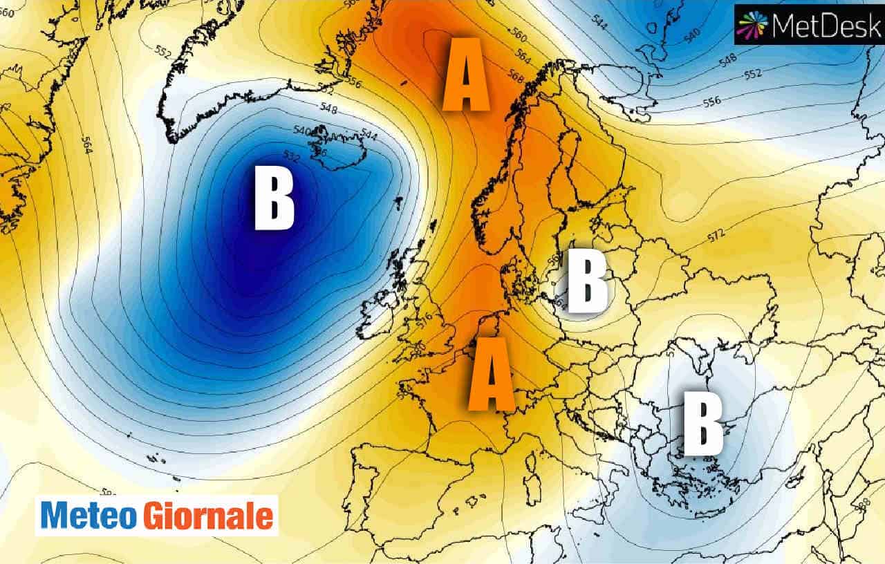 Meteo weekend, ancora in balia di CICLONI