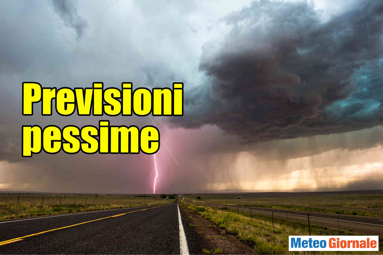 Inizia un Week End con severe complicazioni meteo