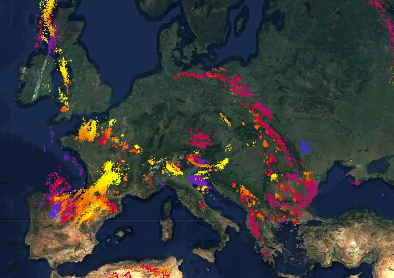 temporali ultime 24 ore del 26 giugno