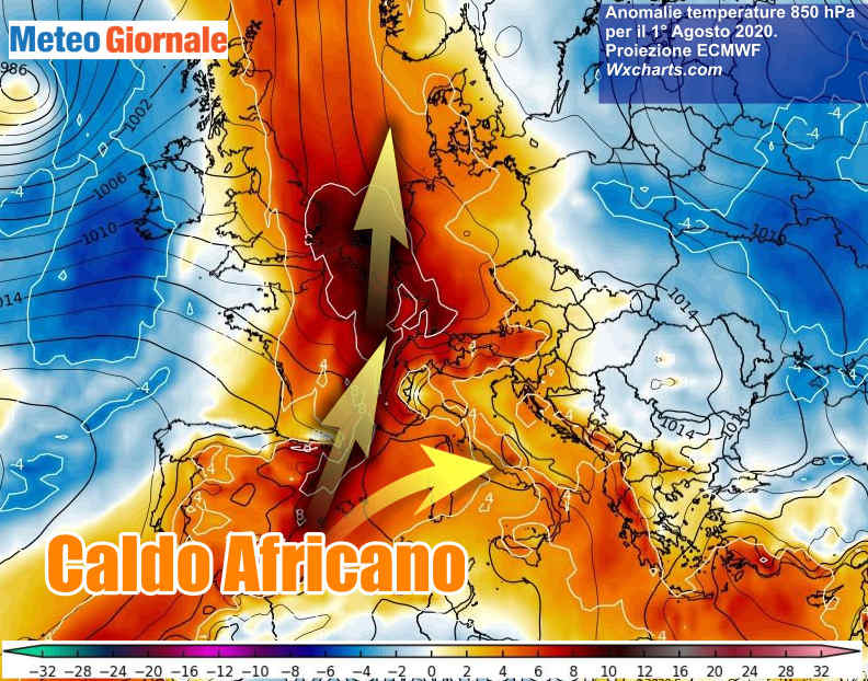 Meteo della settimana, sarà fortissimo il CALDO d’Africa: la durata