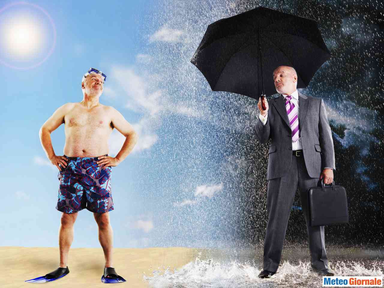 Meteo previsioni weekend: dove TEMPORALI e dove il SOLE