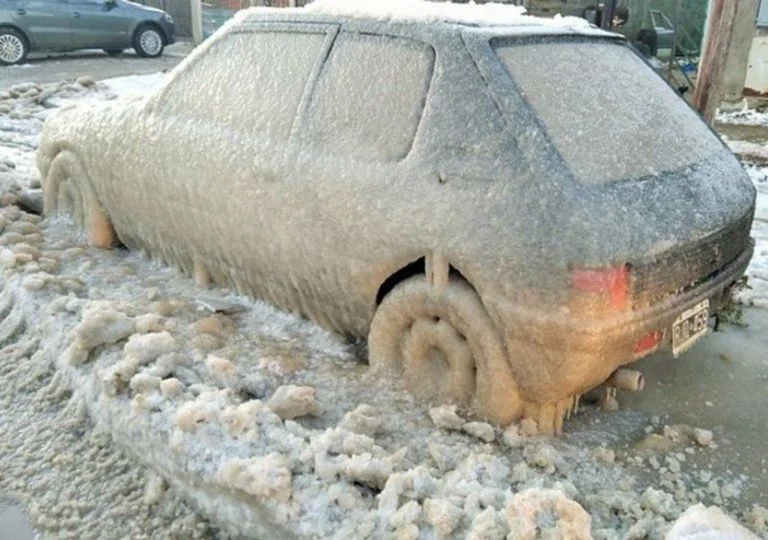 GELA il MARE in Argentina. Record, Inverno estremo?