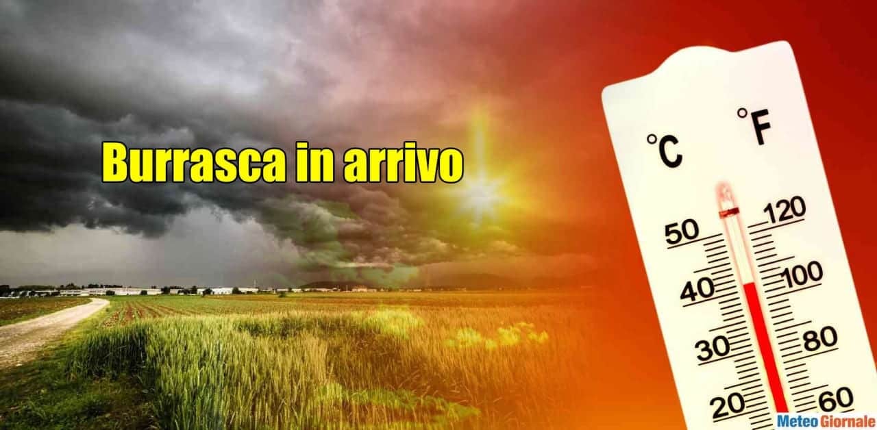 Sconquasso meteo imponente: POTENTI TEMPORALI scalzeranno la bolla africana