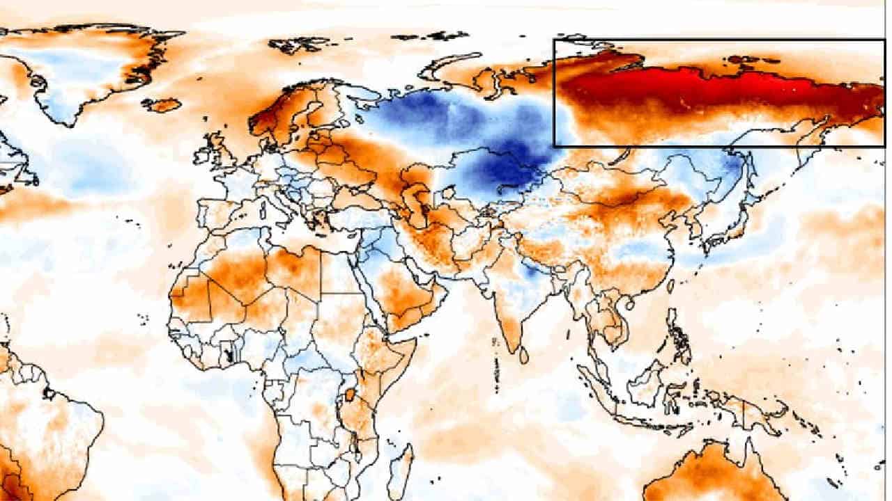 Incredibile: 38°C al Circolo Polare Artico!