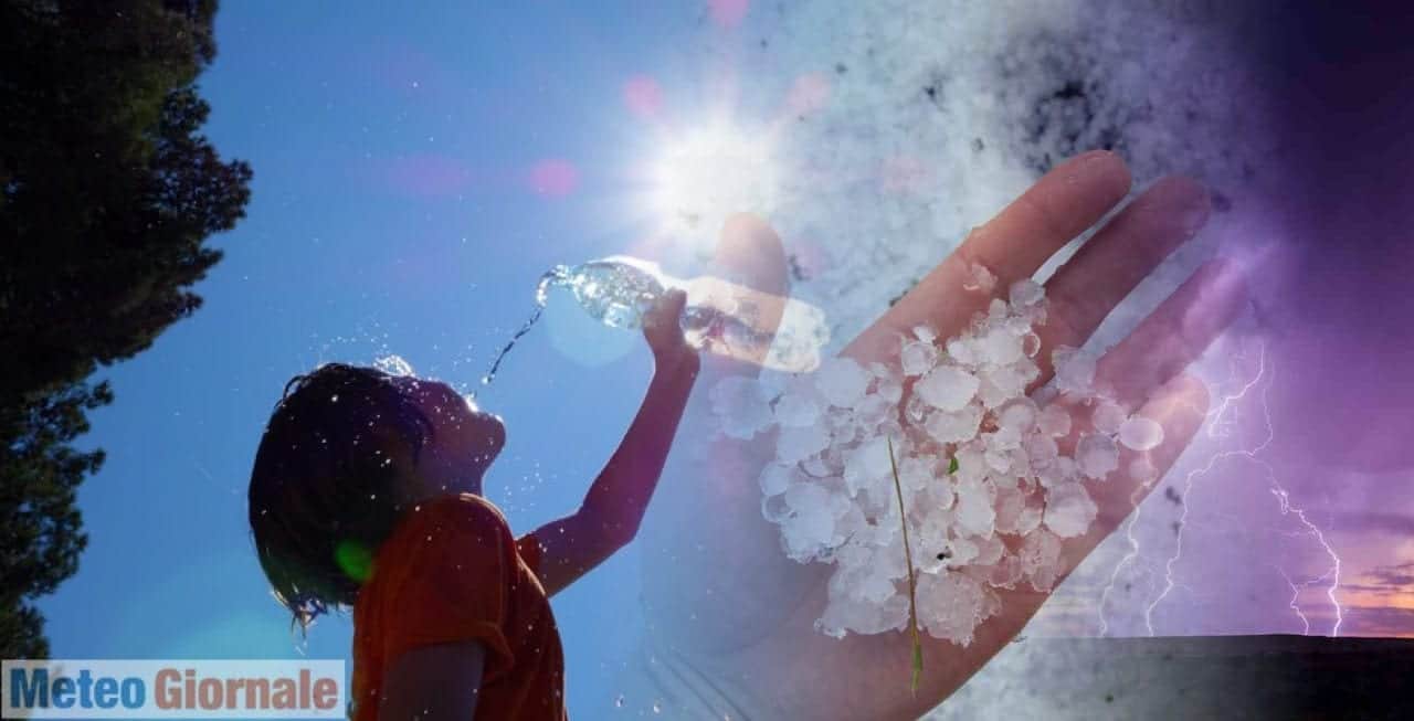 Di nuovo previsioni meteo weekend dal CALDO ai TEMPORALI e la GRANDINE