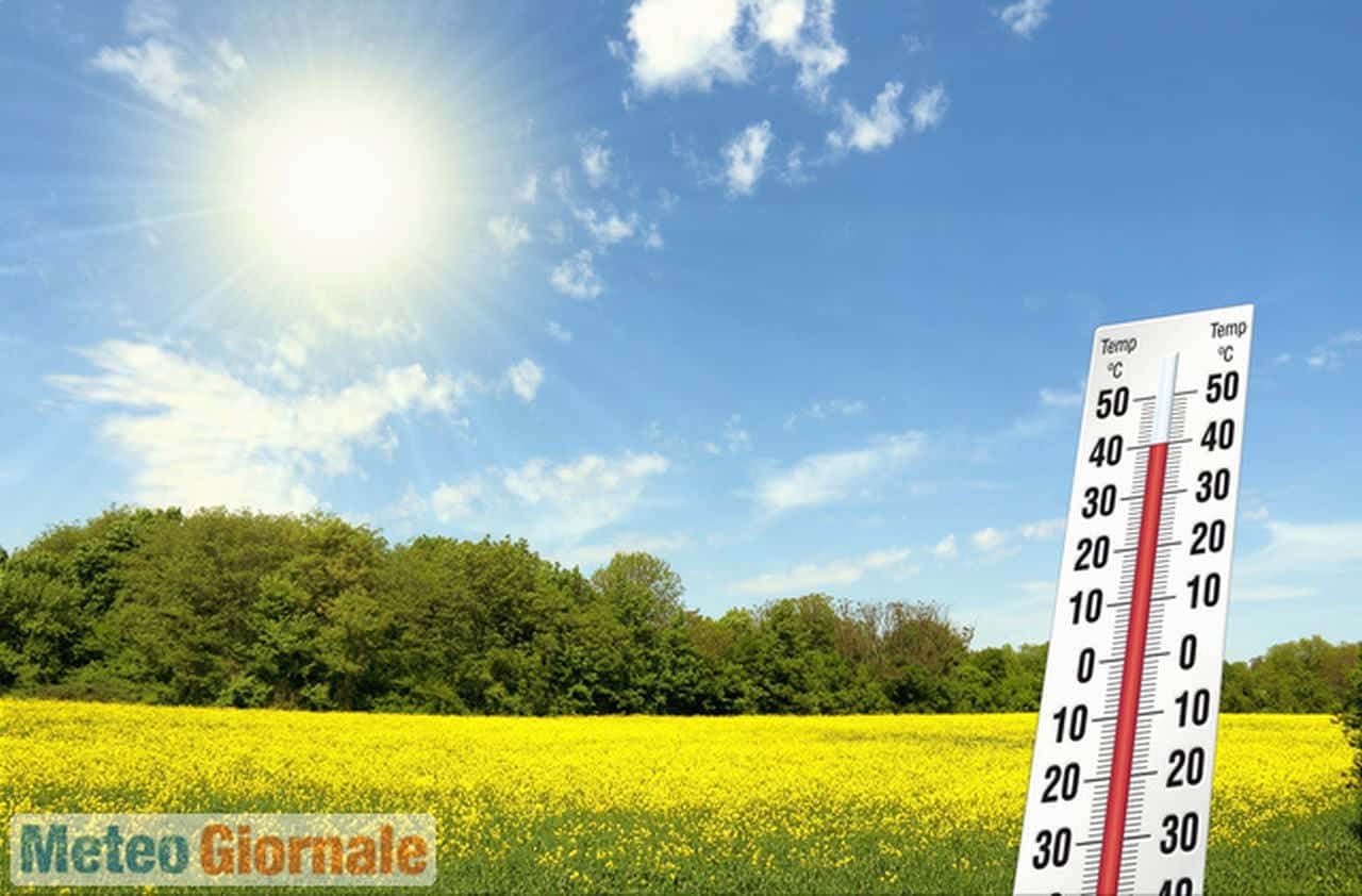 Fiammata rovente e CALDO senza precedenti. Oltre 40 GRADI da RECORD
