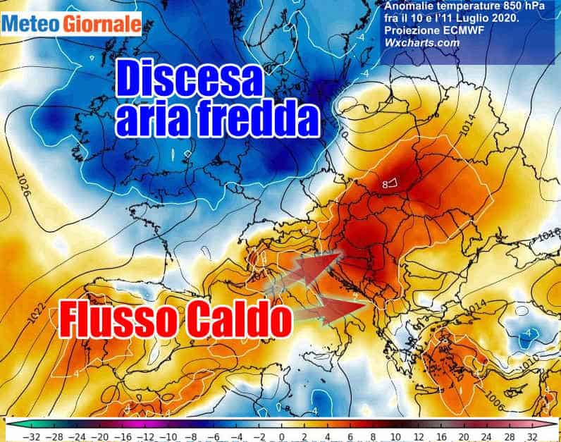 Ecco il SUPER ANTICICLONE, subito CANICOLA anche oltre 38 gradi. DURATA