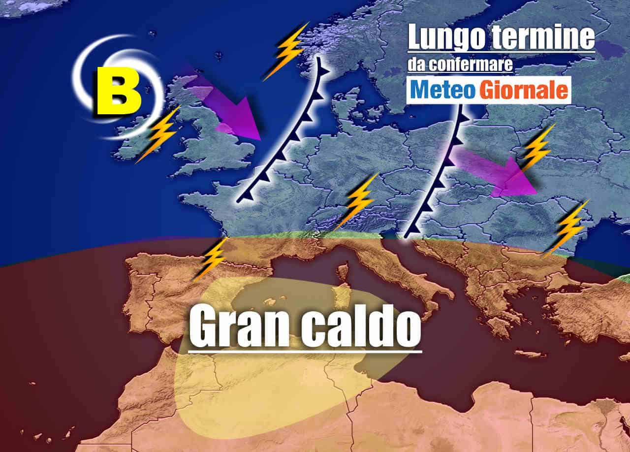 Meteo Italia sino al 2 Agosto, super ANTICICLONE da piena Estate