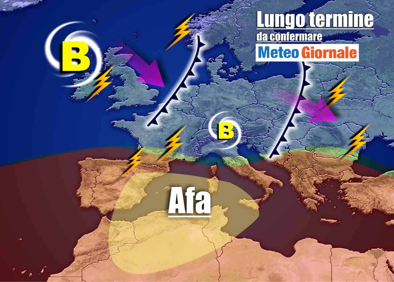 Meteo Italia sino al 3 Agosto, arriva il CALDO ROVENTE d’Africa