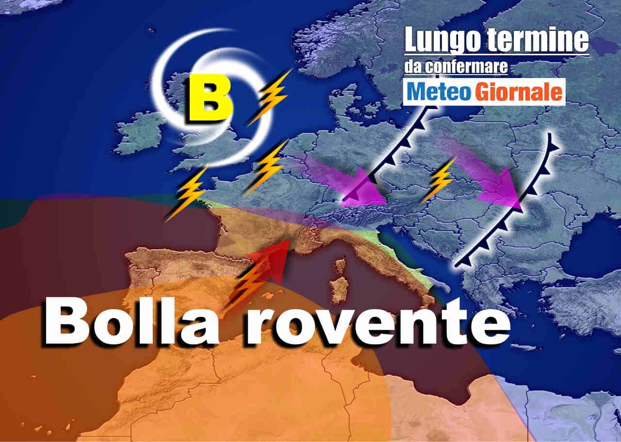Meteo Italia sino al 18 Luglio, Estate sempre più estrema