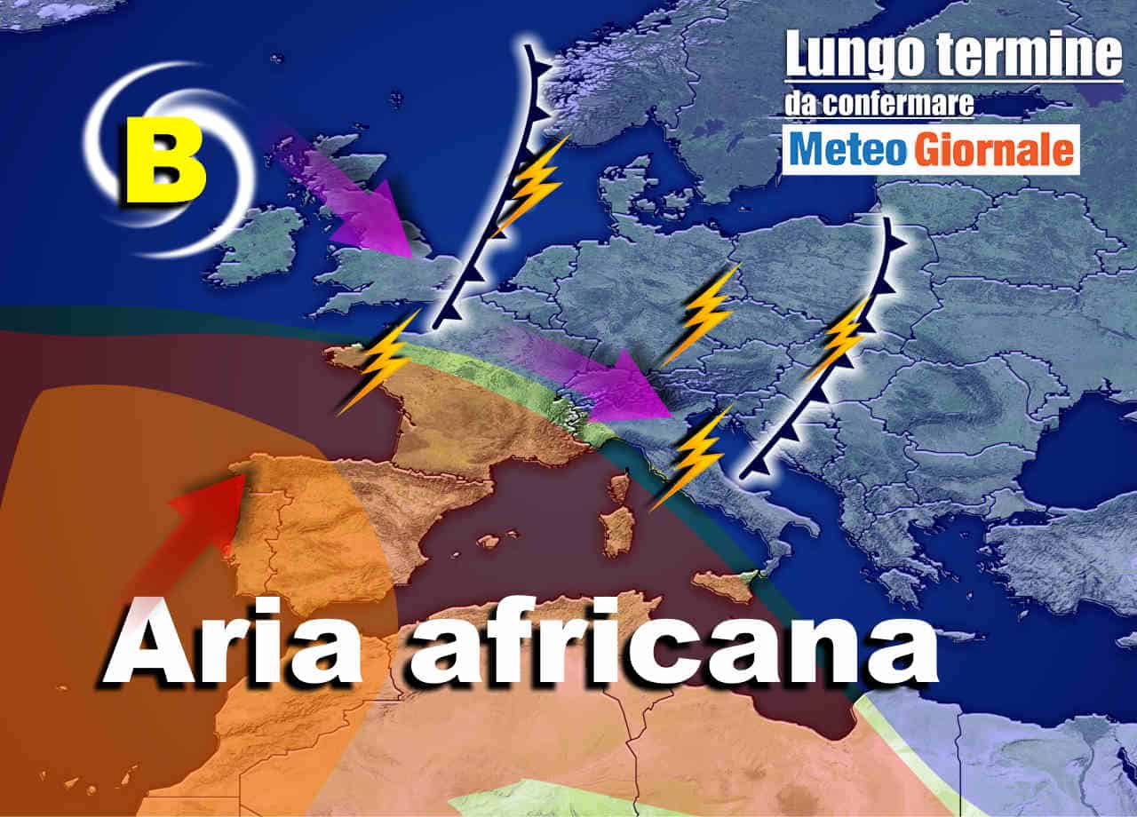 Meteo Italia sino al 24 luglio, i TEMPORALI tra l’AFA ed il caldo d’Africa