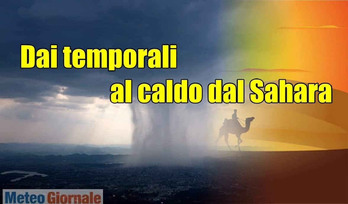METEO ecco la fase acuta: SUPER TEMPORALI. Ma weekend CAMBIA di nuovo TUTTO
