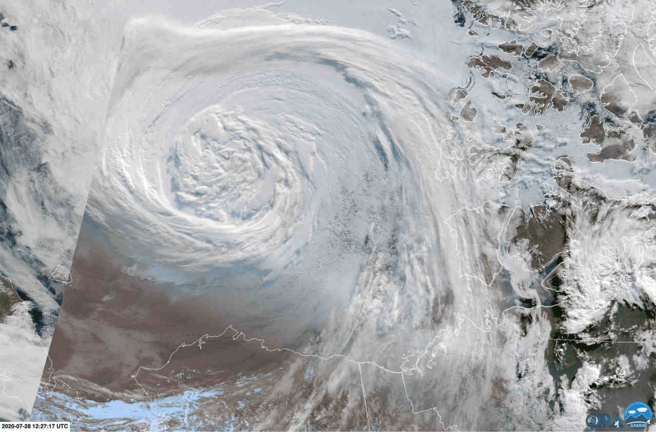 Meteo estremo, ecco la TEMPESTA ARTICA da record