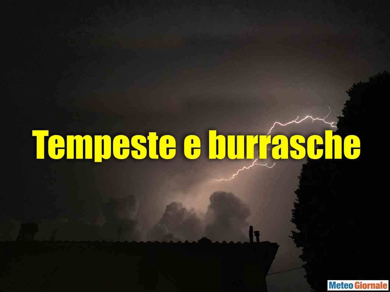 Estate altra TEMPESTA o BURRASCA in questo 2020