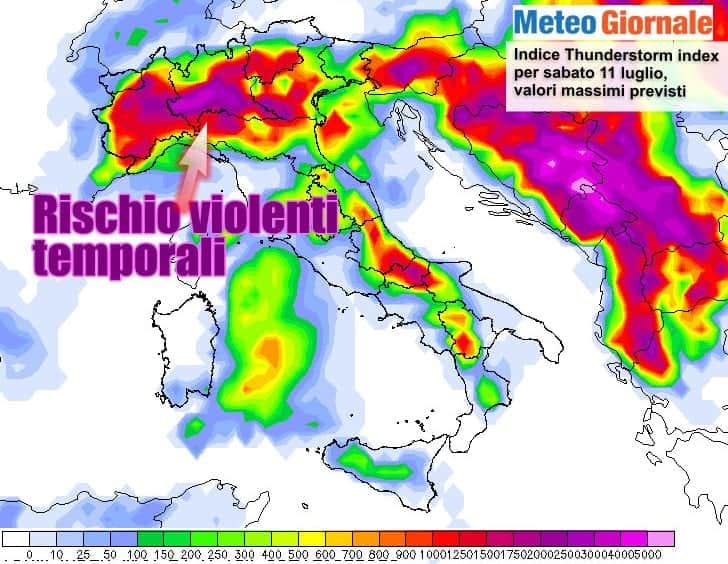 Meteo verso escalation TEMPORALI: tornerà rischio NUBIFRAGI. Allerta su varie regioni