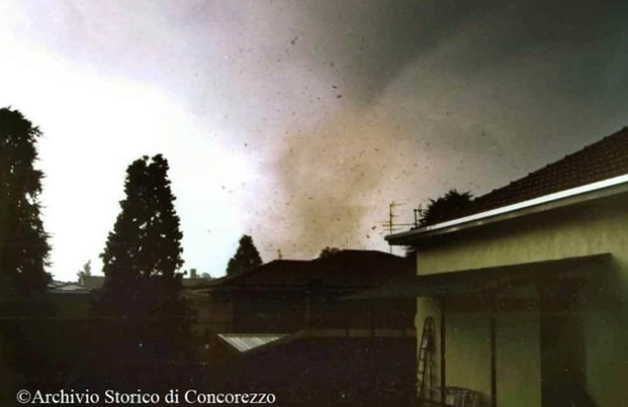 Meteo estremo: il furioso TORNADO in Brianza