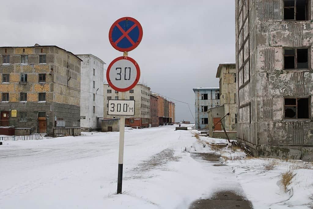 Meteo d’Estate sotto la neve sulle coste della Siberia